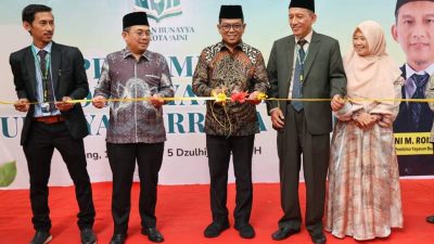 Gubernur Banten Resmikan Gedung Baru SDIT Bunayya Qurrota’aini di Kota Serang