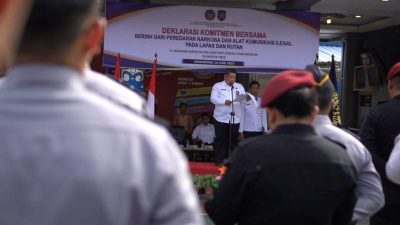 Lapas dan Rutan Kaltim Komit Bebas Narkoba dan HP Ilegal