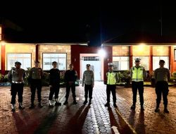 Polres Tulungagung Rutin Gelar Patroli Sambang Di Lapas Tulungagung, Ciptakan Situasi Aman Dan Kondusif