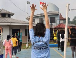 Senam Bersama Pegawai dan Warga Binaan di Lapas Perempuan Kelas IIA Tangerang