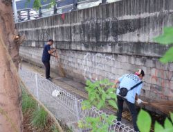 Bapas Jakpus Gelar Aksi Bersih Taman, Edukasi Publik tentang Pidana Kerja Sosial