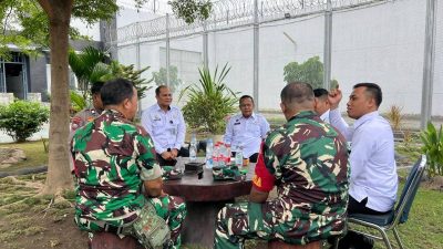 Lapas Pemuda Madiun Perkuat Sinergi dengan TNI-Polri Lewat Patroli Sambang