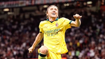 Modric Cetak Gol Perdana, Milan Tekuk Bologna Meski Dihantui Cedera dan Kartu Merah