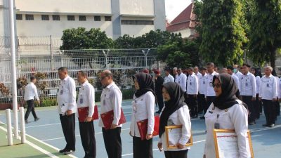 Petugas Gagalkan Penyelundupan Narkoba, Rutan Bandung Beri Penghargaan dan Kenaikan Pangkat