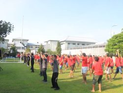 Lapas Pemuda Madiun Gelar Jumat Sehat, Perkuat Kebersamaan Lewat Senam Bersama