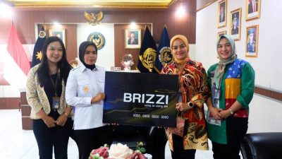 Lapas Bandar Lampung Terima 100 Kartu BRIZZI dari BRI untuk Dukung Program Cashless