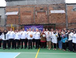 Kanwil dan Bapas Jakarta Pusat Resmikan Lapangan Warga sebagai Wujud Gotong Royong Hari Bhakti