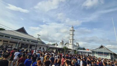 Jumat Sehat Lapas Bandar Lampung: Senam Bersama Perkuat Kebersamaan Warga Binaan dan Petugas