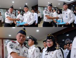 Apresiasi Kinerja Pegawai, Bapas Jakarta Pusat Serahkan Penghargaan dan Kenaikan Pangkat