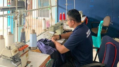 Produktivitas Warga Binaan Lapas Kelas I Bandar Lampung Meningkat Lewat Unit Usaha Konveksi