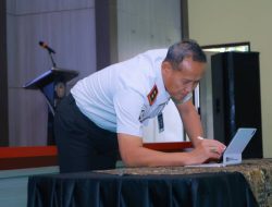 Kalapas Pemuda Madiun Hadiri Penandatanganan Komitmen Zona Integritas di Kanwil Ditjenpas Jatim