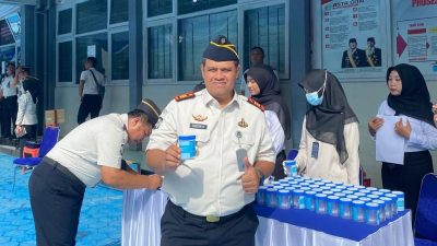 Kepala Rutan Banjarnegara Ikuti Apel dan Deklarasi Anti Narkoba Se-Jawa Tengah, Tegaskan Komitmen Zero Narkoba