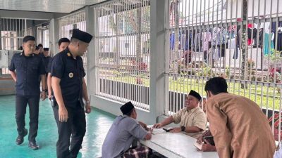 Tak Mau Terjebak Rutinitas, Satopspatnal Lapas Bandar Lampung Lakukan Razia Presisi di Blok Hunian