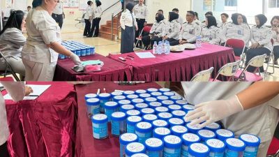 Tes Urine Massal Pegawai Bapas Jakarta Pusat, Tegaskan Komitmen Anti NAPZA di Hari Bhakti Pemasyarakatan ke-62