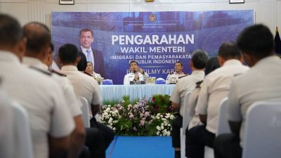 Kepala Rutan Tangerang Ikuti Pengarahan Wamen Imipas, Siap Wujudkan Tata Kelola Profesional