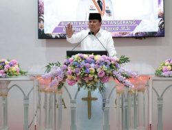 Bupati Tangerang Monitoring Perayaan Paskah, Tekankan Pentingnya Kerukunan dan Toleransi Umat Beragama