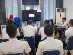 Perkuat Pengamanan, Lapas Pemuda Madiun Ikuti Rakor Ditjenpas Jatim Secara Virtual